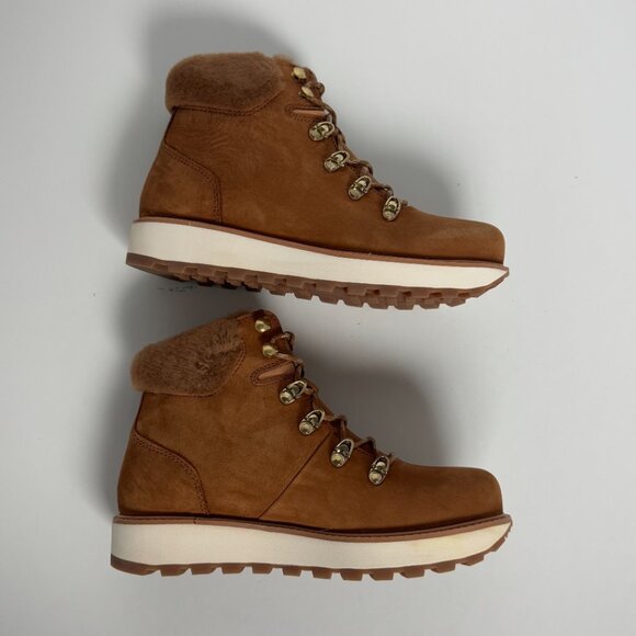 Samuel Hubbard Boots Womens 7.5 M Shear Alpine 2.0 Nutmeg Nubuck leather brown - Picture 4 of 13